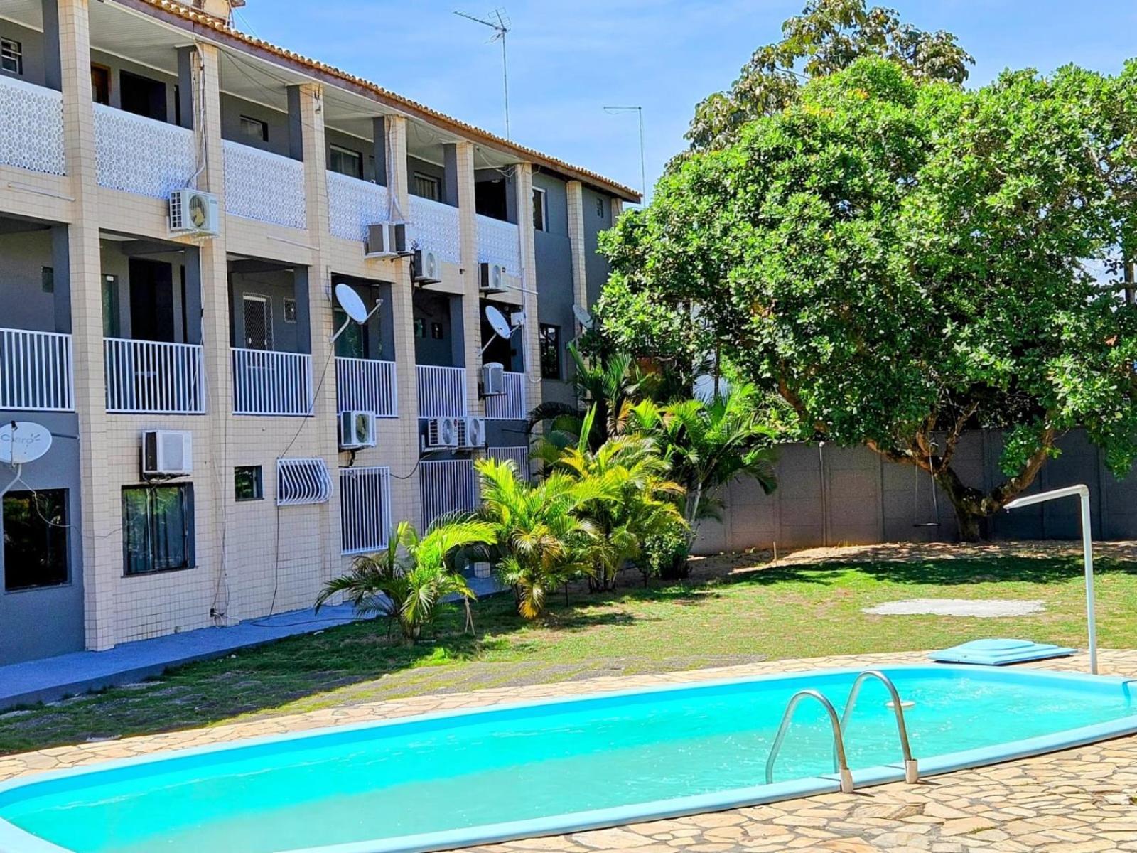 Apartamento Na Praia De Guaibim Luaran gambar